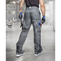 Waist trousers ARDON®URBAN+ gray shortened Gray