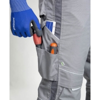 Waist trousers ARDON®URBAN+ gray shortened Gray