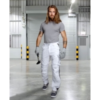 Waist pants ARDON®URBAN+ white-grey White