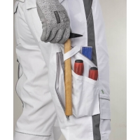 Pants with bib ARDON®URBAN+ white White