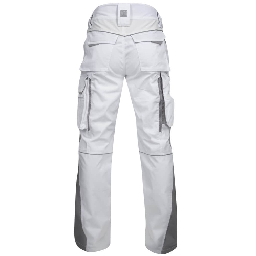 Waist trousers ARDON®URBAN+ white-grey shortened White