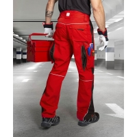 Waist trousers ARDON®URBAN+ red-black shortened red (bright)