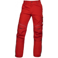 Nohavice do pása ARDON®URBAN+ červeno-čierne skrátené 2XL 