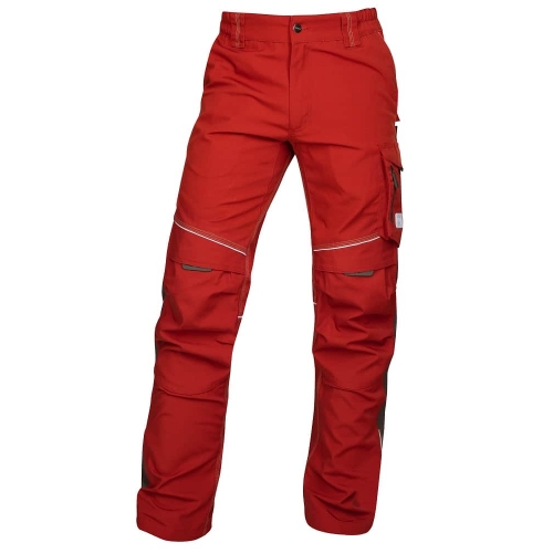 Nohavice do pása ARDON®URBAN+ červeno-čierne skrátené