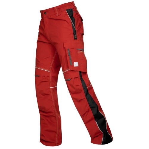 Waist trousers ARDON®URBAN+ red-black shortened red (bright)