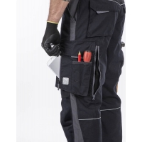 Waist pants ARDON®URBAN+ black-gray Black
