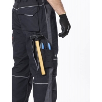 Waist pants ARDON®URBAN+ black-gray extended Black