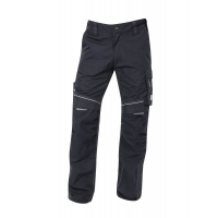 Waist trousers ARDON®URBAN+ black-grey shortened Black
