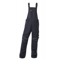 Pants with bib ARDON®URBAN+ black-grey extended Black