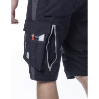 Šortky ARDON®URBAN+ čierno-sivé