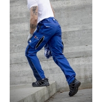 Waist pants ARDON®URBAN+ medium blue royal shortened S Blue (royal)