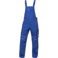 Nohavice s náprsenkou ARDON®URBAN+ stredne modré royal skrátené 2XL 