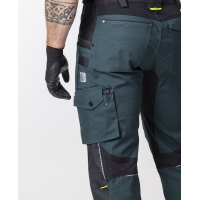 Nohavice s náprsenkou ARDON®4Xstretch® tmavo zelená 64 