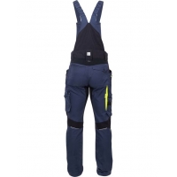 Nohavice s náprsenkou ARDON®4Xstretch® tmavo modré