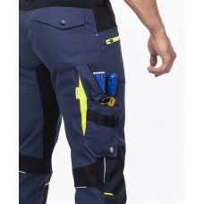 Nohavice s náprsenkou ARDON®4Xstretch® tmavo modré