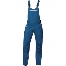 Nohavice s náprsenkou ARDON®CREATRON® modrá-neon 46 