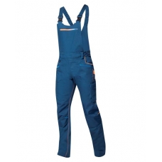 Nohavice s náprsenkou ARDON®CREATRON® modrá-neon 46 