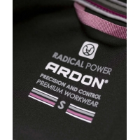 Dámska softshellová bunda ARDON®CREATRON® Čierno-ružová 5XL 