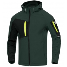 Softshellová bunda ARDON®CITYCONIC® tmavo zelená 4XL 