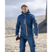 Softshellová bunda ARDON®CREATRON® modrá-neon 4XL 