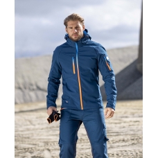 Softshellová bunda ARDON®CREATRON® modrá-neon 4XL 