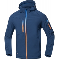 Softshellová bunda ARDON®CREATRON® modrá-neon 4XL 