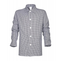 Mäsiarska blúza PEPITO 01 Bielo-sivá