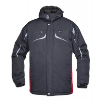 ARDON®PHILIP men's winter jacket Black-red