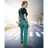 Nohavice s náprsenkou ARDON®COOL TREND dámske zelené