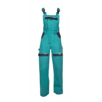 Nohavice s náprsenkou ARDON®COOL TREND dámske zelené