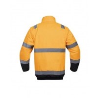 Bunda reflexná ARDON®HOWARD+ oranžovo-čierna S