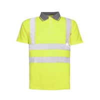 Polo shirt hi-viz yellow ARDON®REF201 Yellow