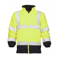 Hi-viz fleece sweatshirt ARDON®REF401 yellow Yellow