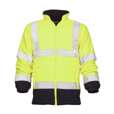 Hi-viz fleece sweatshirt ARDON®REF401 yellow Yellow