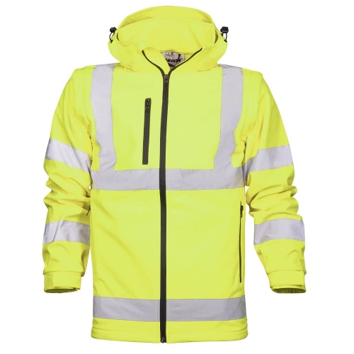 Softshell jacket ARDON®REF501 hi-viz yellow Yellow