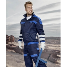 Reflective blouse ARDON®COOL TREND dark blue-light blue Blue