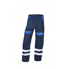 Reflective waist pants ARDON®COOL TREND dark blue-light blue Blue
