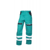 Reflective waist pants ARDON®COOL TREND green Green