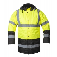 Hi-viz winter jacket ARDON®REF603 yellow-black Yellow-black