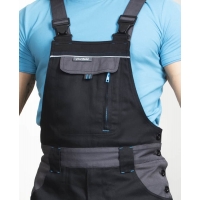 Pants with bib ARDON®COOL TREND black Black