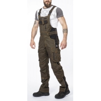 Pants with bib ARDON®VISION 03 Tarmac Tarmac