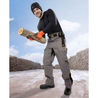 Waist pants ARDON®VISION winter gray Gray