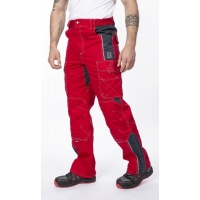 Waist trousers ARDON®VISION 02 red-grey Red