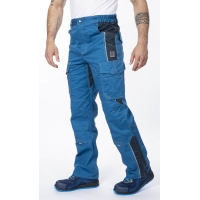 Waist pants ARDON®VISION 02 sv. blue-dark blue, extended Blue