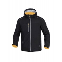 Soft jacket. ARDON®VISION WINTER men's, black-orange Black-orange