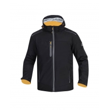 Bunda soft. ARDON®VISION ZIMNÁ pánska, čierno-oranžová