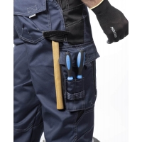 Pants with bib ARDON®VISION 03 dark blue, shortened Blue (dark)