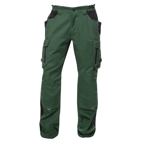 Waist pants ARDON®VISION 02 green, shortened Green