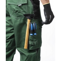 Pants with bib ARDON®VISION 03 green, shortened Green