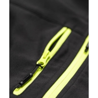 Softshell vest ARDON®VISION, black-yellow Black-yellow